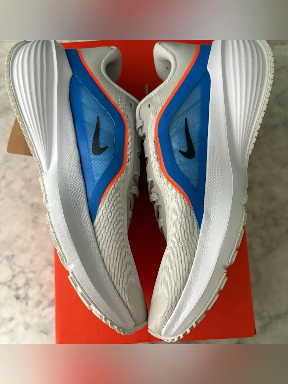 Nike Downshifter 14 Blue Orange White Mens Running Shoe Sneaker MULTIPLE SIZES
